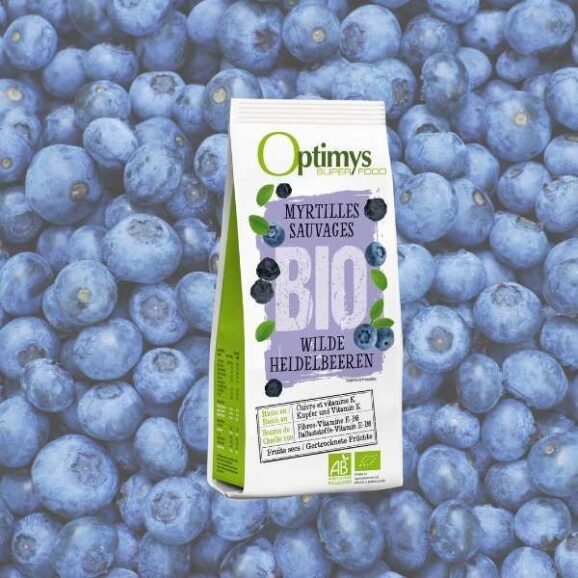 Optimys - Myrtilles Bio - 180g