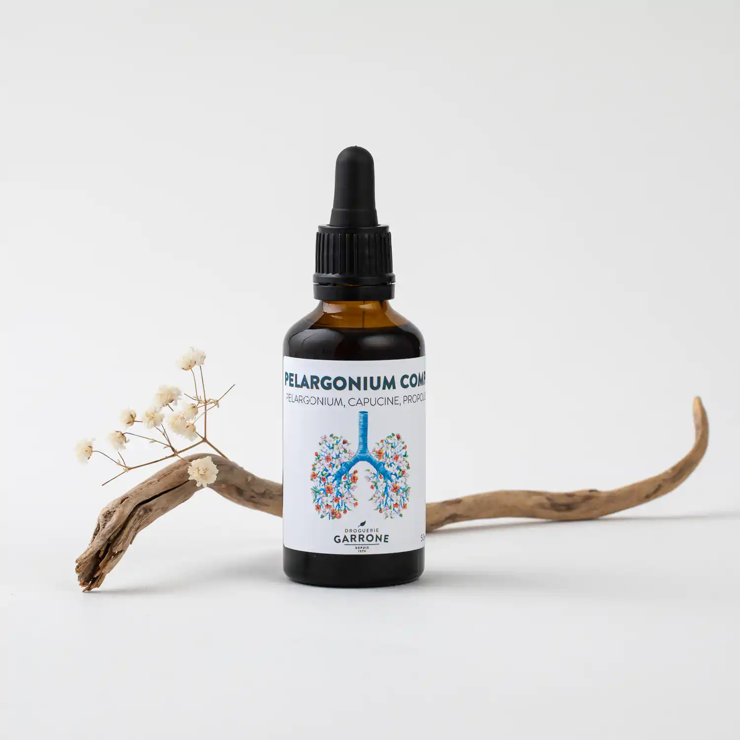 Gouttes Voies respiratoires, teintures-mères, 50ml