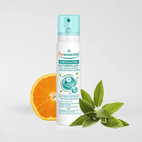 Puressentiel, Spray Tonique Express Circulation, 100ml