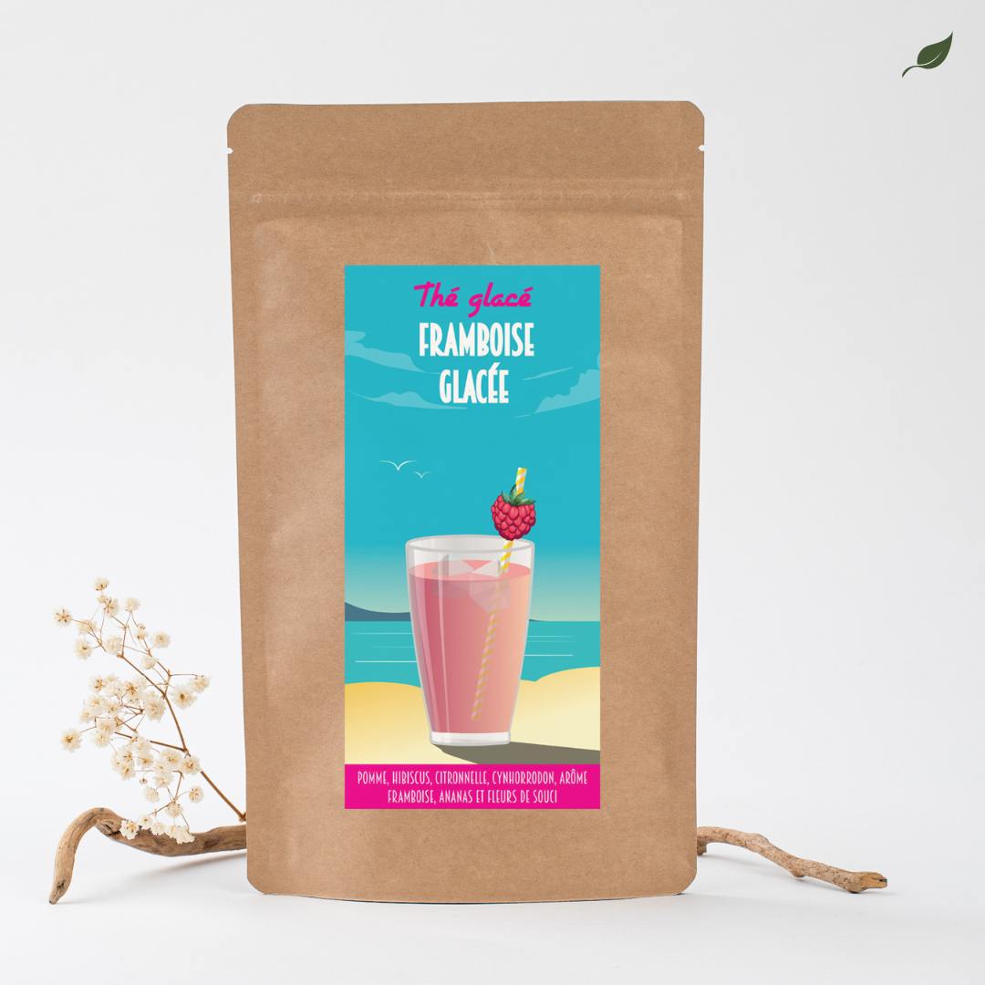 Thé glacé Framboise, 100gr
