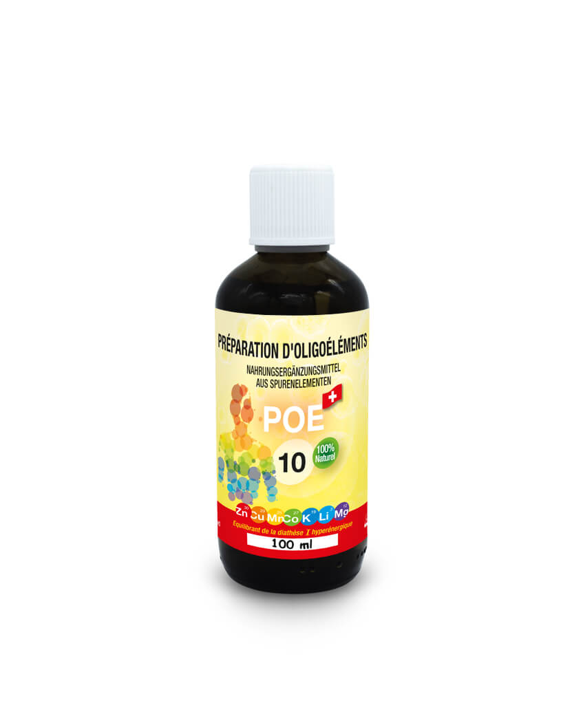 Bioligo, Préparation d’Oligoéléments N°10, 100ml