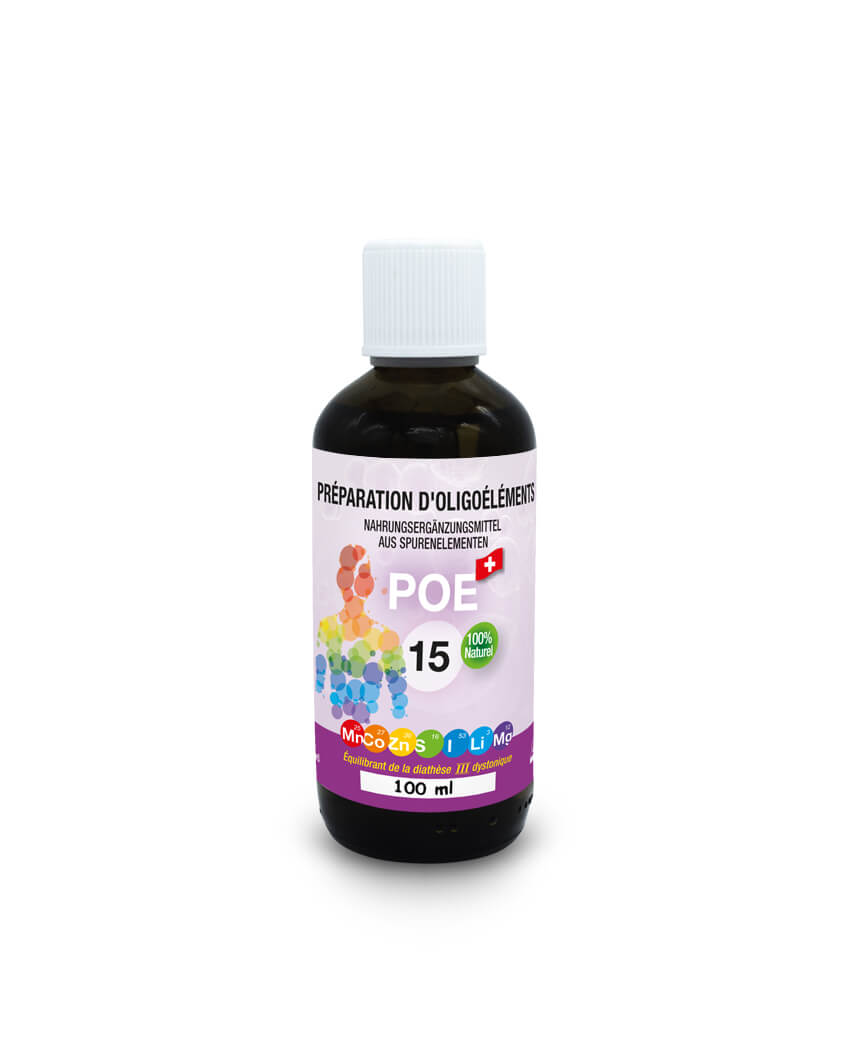 Bioligo, Préparation d’Oligoéléments N°15, 100ml