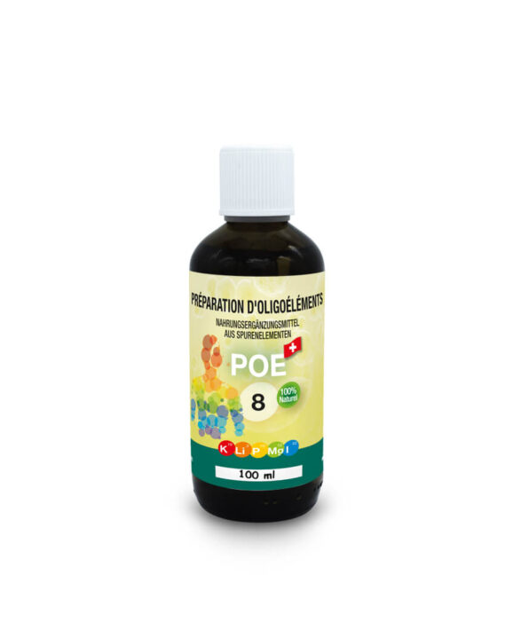 Bioligo, Préparation d’Oligoéléments N°8, 100ml