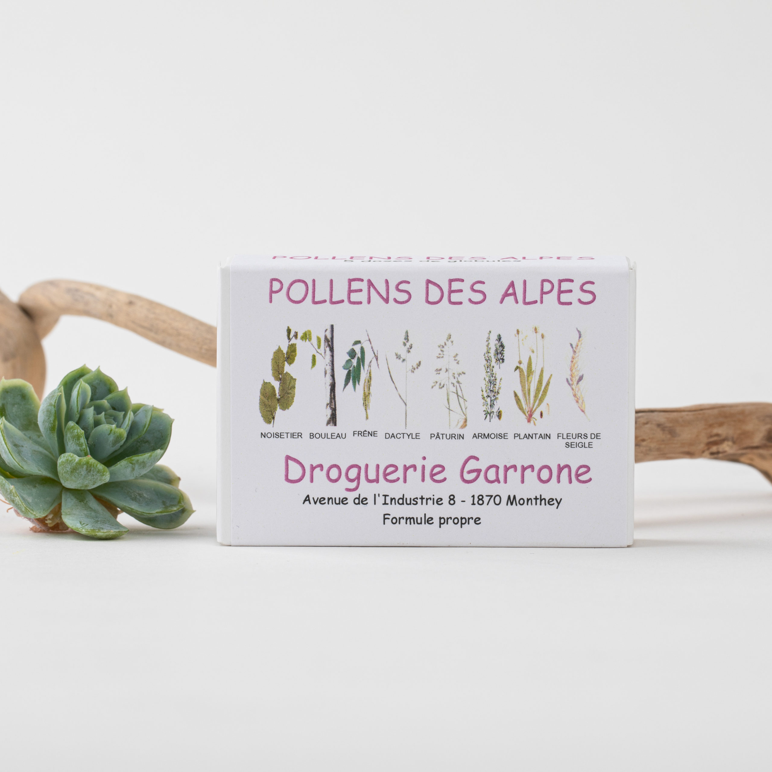 Homeopathie Set Pollens des Alpes 15CH