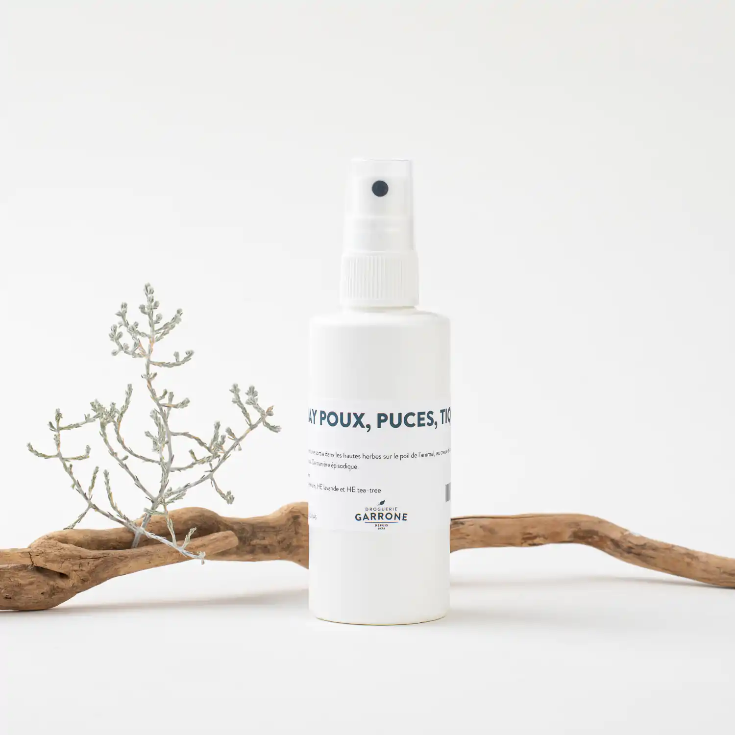 Spray répulsif animaux Poux, Puces, Tiques, 100ml