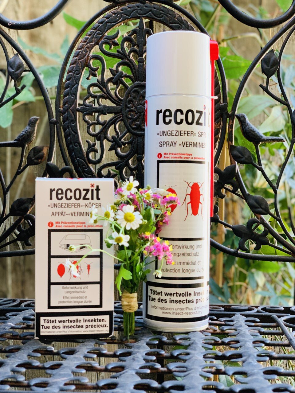 Recozit Lutte contre les Vermines : Spray à Pompe Vermines ou Spray Vermines ou Appât Vermines