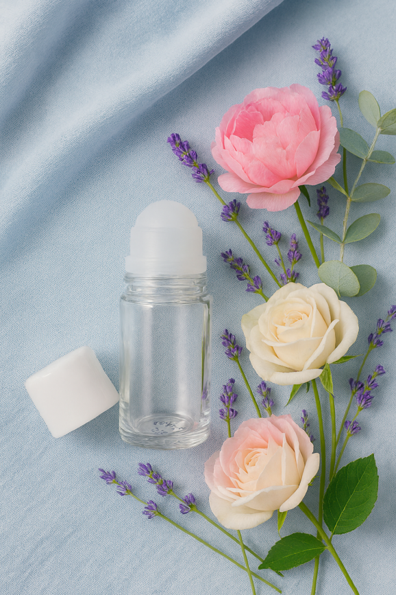 Roll-on, flacon en verre neutre, 50ml – Image 2