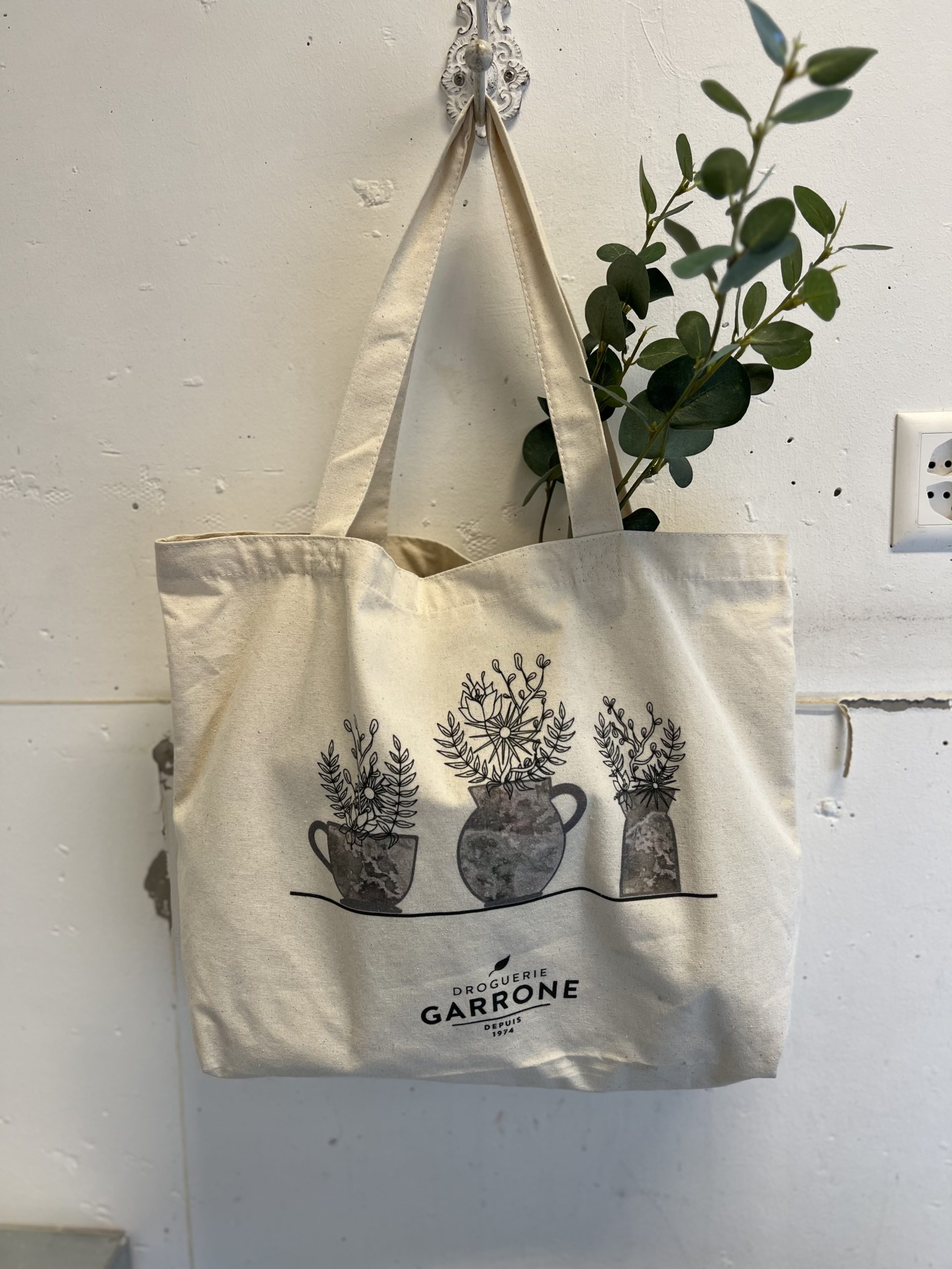 Le Sac en Tissu Droguerie Garrone par Lilie Design – Image 2