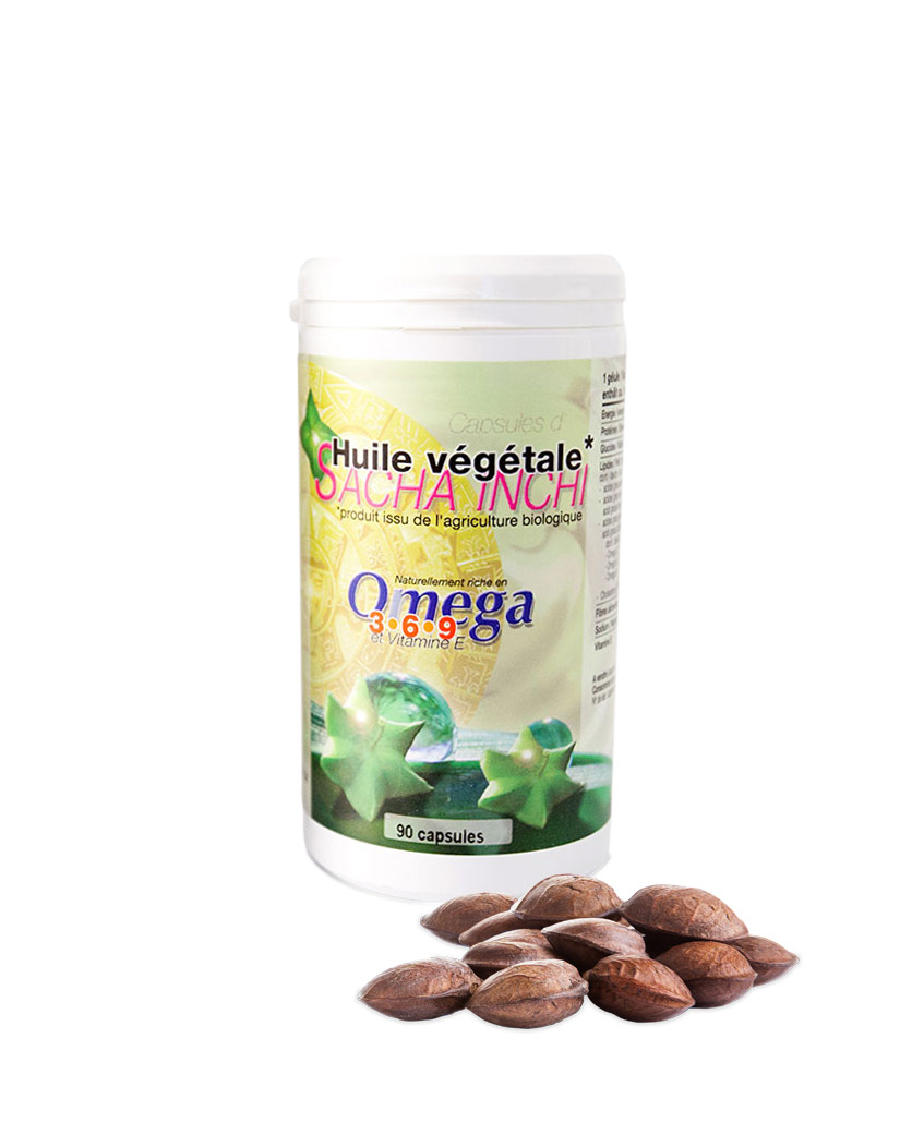Bioligo, Sacha Inchi Bio Oméga 3-6-9 - 90 capsules ou 240 capsules