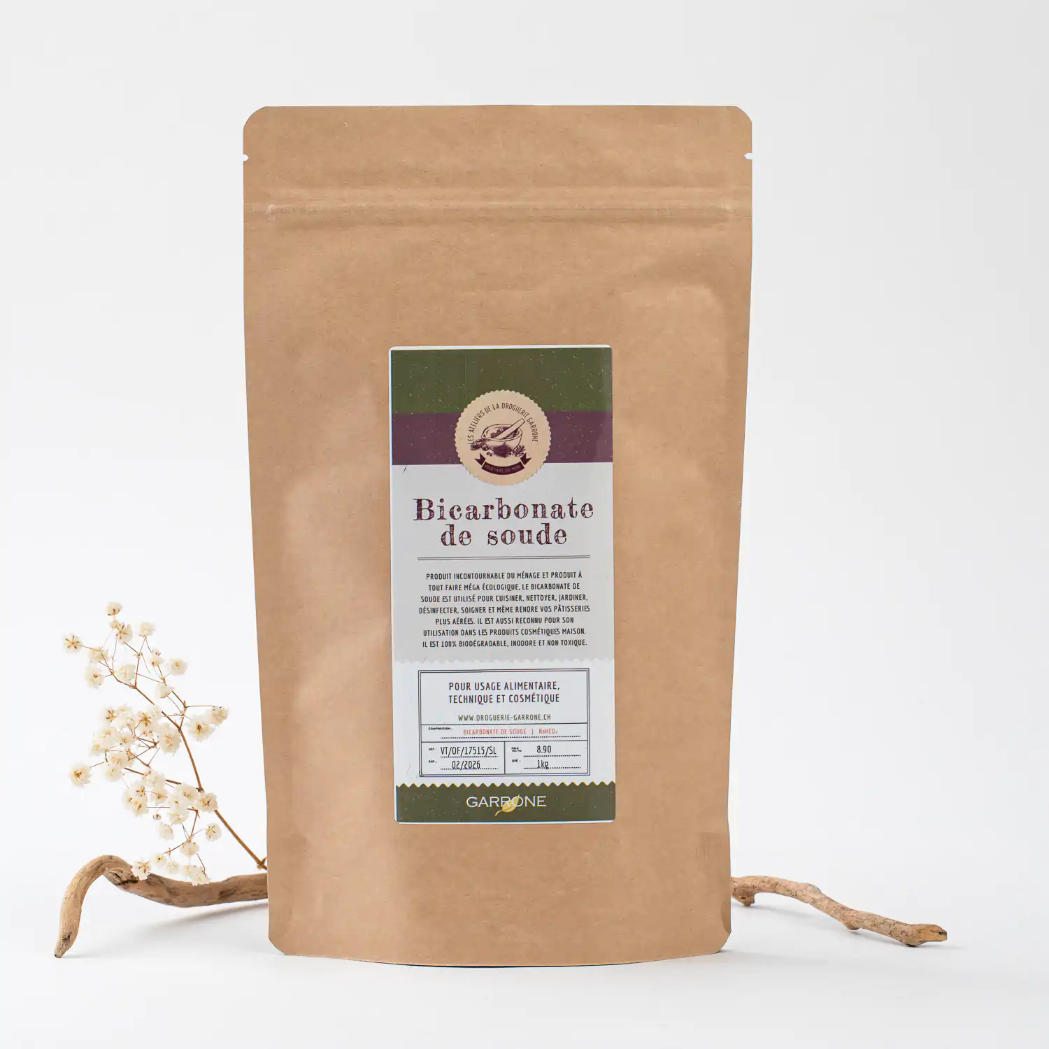 Bicarbonate de soude, dès 150 gr