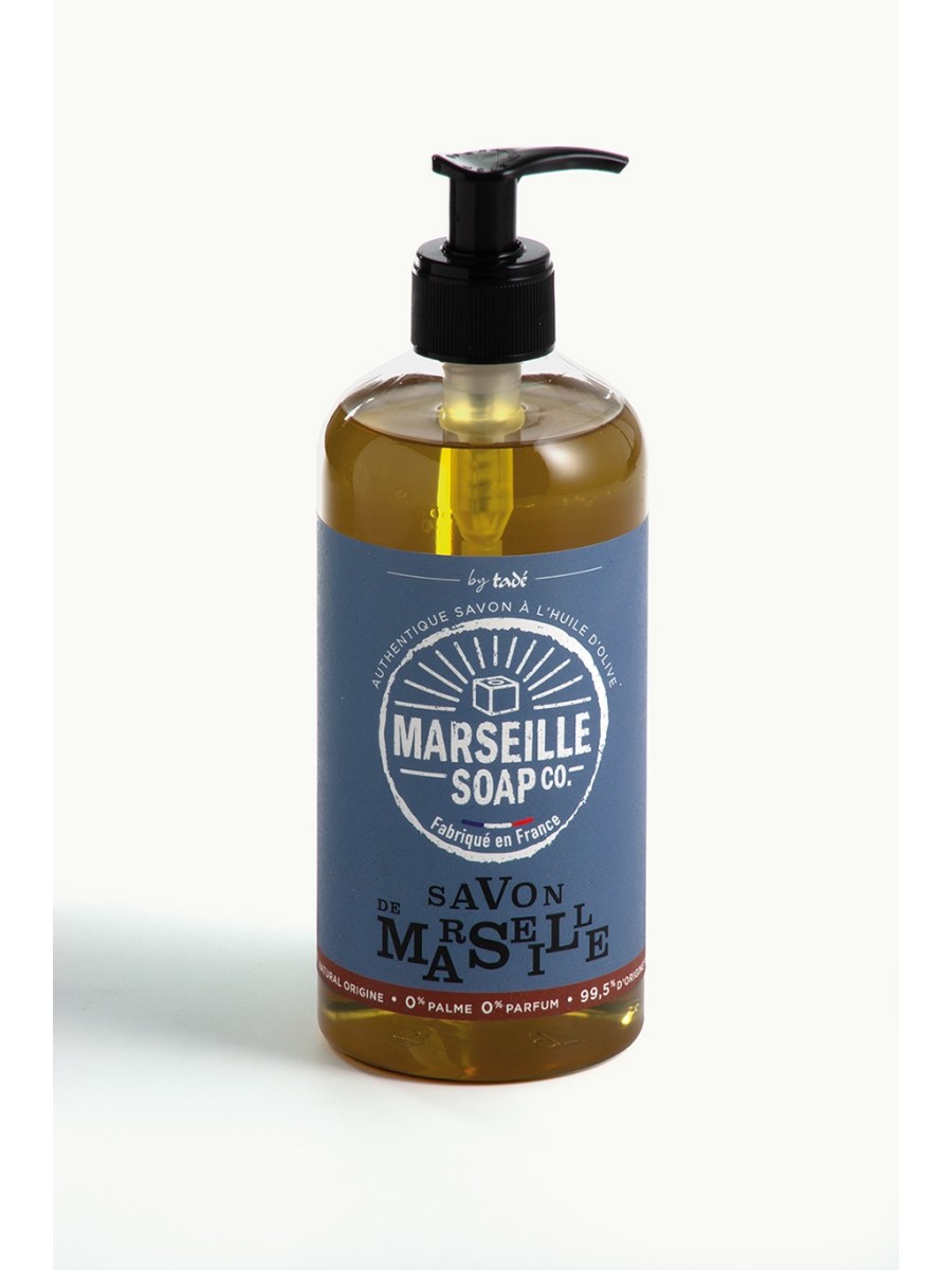 Savon de Marseille extra pur, savon liquide corps, visage et mains, 500ml