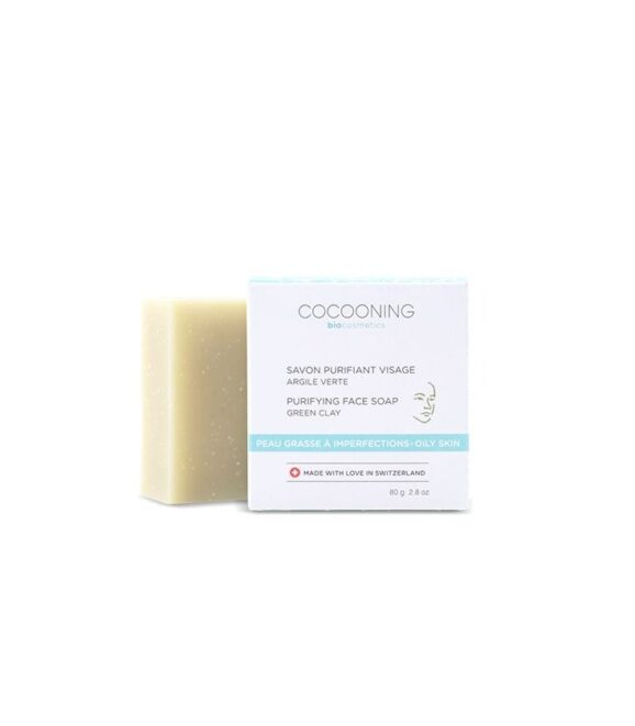 Cocooning - Sélection de Savons pour le Visage, argile rose, argile verte, carotte, 80gr – Image 2