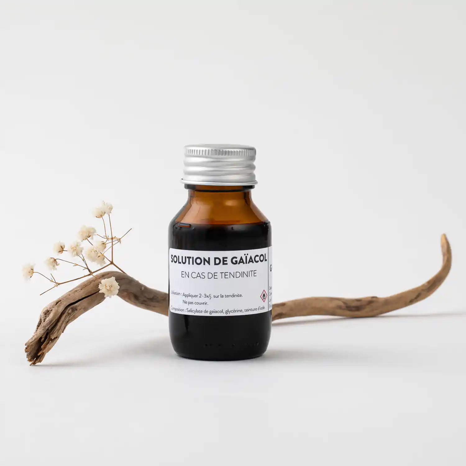 Gaiacol, Solution de Gaiacol <b>"Spécial Tendinite"</b>