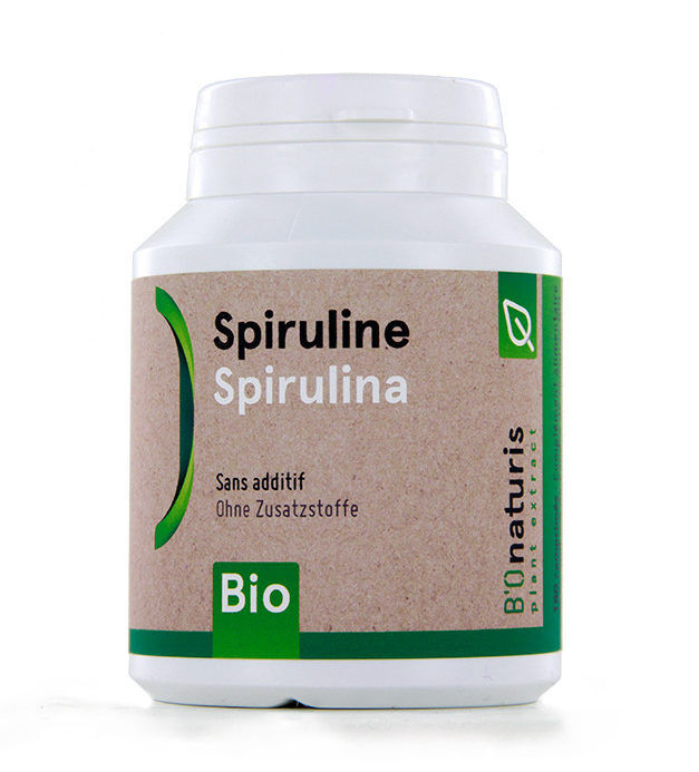Spiruline BIO de BIONATURIS • 500 mg • 180 comprimés