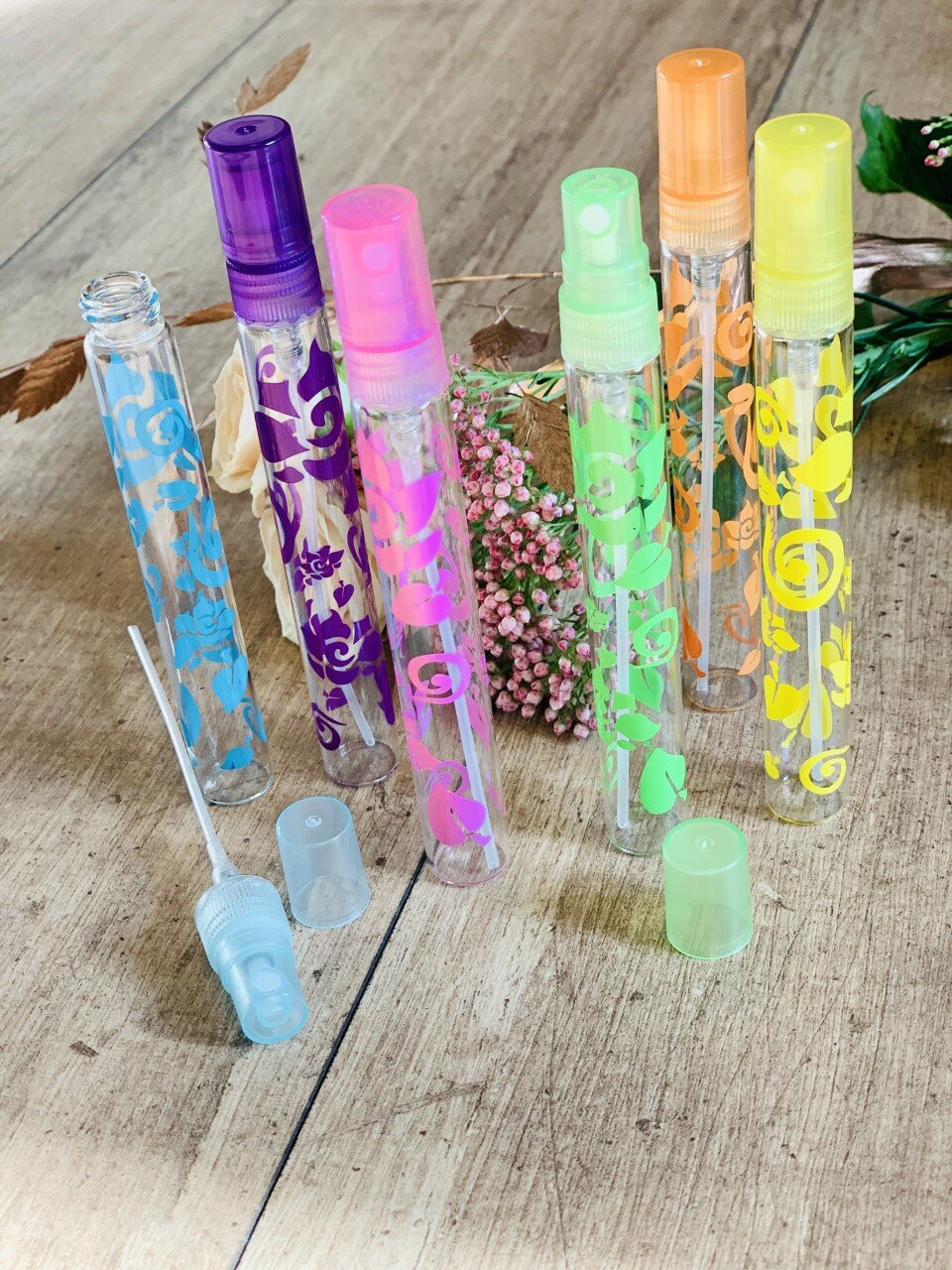 Mini vaporisateurs de parfum colorés, 10 ml – Image 2