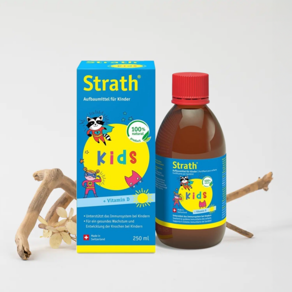 Strath Kids + Vitamine D, enfants et adolescents, 250ml