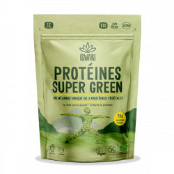 Iswari Protéine Super Green 100% bio, 250g