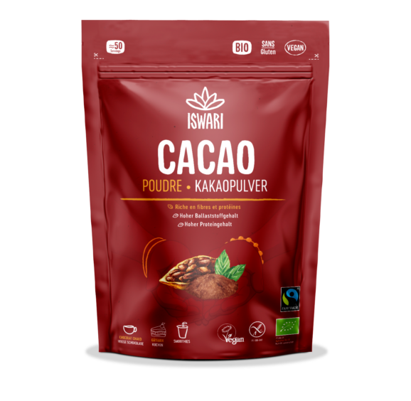 Iswari Cacao Cru en poudre BIO 250g
