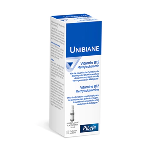 Pileje, Unibiane Vitamine B12 Méthylcobalamine, flacon spray 20ml