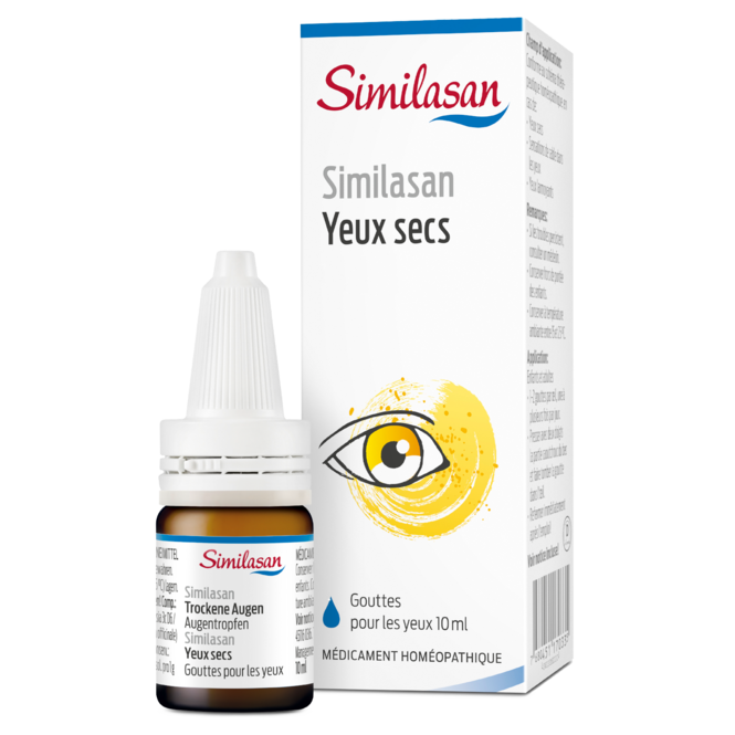 SIMILASAN Yeux secs, Gouttes 10 ml ou 20 Monodoses