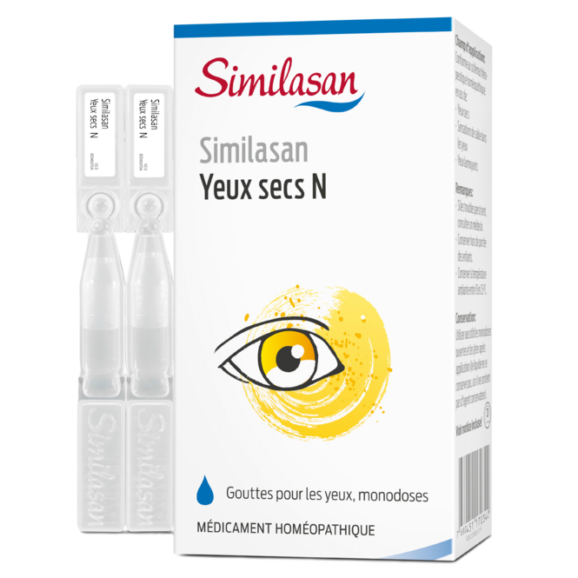 SIMILASAN Yeux secs, Gouttes 10 ml ou 20 Monodoses – Image 2