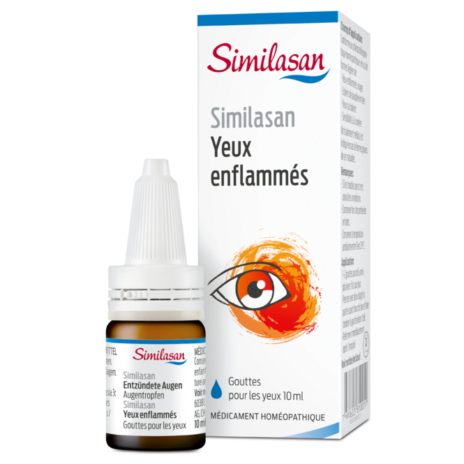 SIMILASAN, Yeux enflammés, Gouttes 10 ml ou 20 Monodoses
