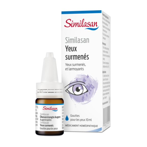 SIMILASAN Yeux surmenés, Gouttes 10 ml ou 20 Monodoses